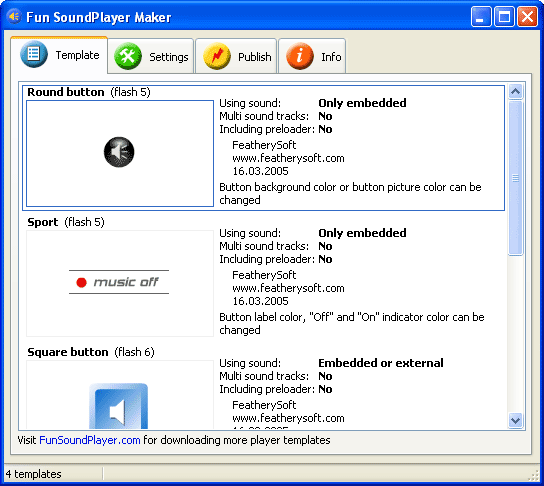 Fun SoundPlayer Maker Screenshot